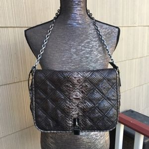 Sondra Robert's black/grey snakeprint